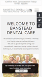 Mobile Screenshot of bansteaddentalcare.com